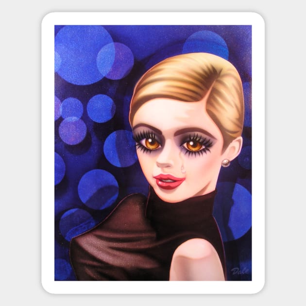 Edie Sedgwick Sticker by DaleSizer